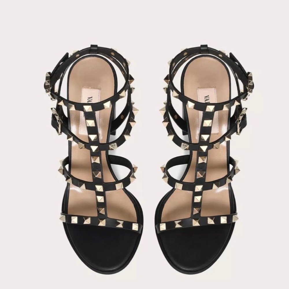 Rockstud block heel Valentino
